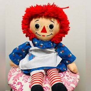 Classic Raggedy Ann Doll – 1987 Playskool (18")
